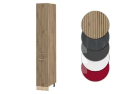 Vicco Apothekerschrank R-Line Medizinschrank für die Küche Artisan-Eiche/Goldkraft Eiche 30 cm