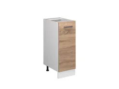 Vicco Apothekerschrank R-Line Medizinschrank für die Küche Sonoma/Weiß 30 cm ohne Arbeitsplatte