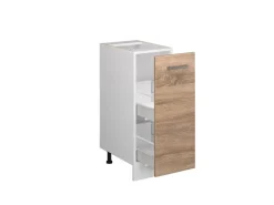 Vicco Apothekerschrank R-Line Medizinschrank für die Küche Sonoma/Weiß 30 cm ohne Arbeitsplatte