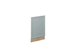 Vicco Frontblende Fame-Line Hellblau-grau 45 cm ohne Arbeitsplatte mit Goldkraft Eiche Korpus