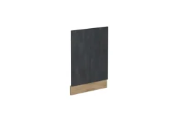 Vicco Frontblende R-Line Schwarz Beton/Goldkraft Eiche 45 cm ohne Arbeitsplatte