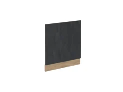 Vicco Frontblende R-Line Schwarz Beton/Goldkraft Eiche 60 cm ohne Arbeitsplatte