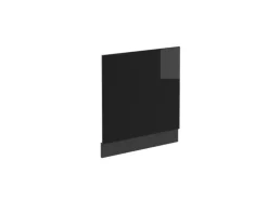 Vicco Frontblende R-Line Schwarz Hochglanz/Anthrazit 60 cm ohne Arbeitsplatte