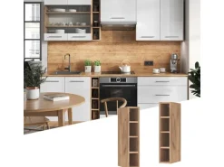 Vicco Hängeschrank Fame-Line Offener Küchenschrank Goldkraft Eiche/Goldkraft Eiche 15 cm