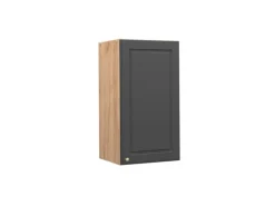 Vicco Hängeschrank Fame-Line Hängender Küchenschrank Anthrazit-Gold/Goldkraft Eiche 40 cm