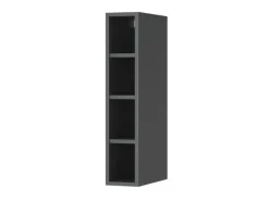 Vicco Hängeschrank Fame-Line Offener Küchenschrank Anthrazit 15 cm