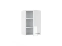 Vicco Hängeschrank Fame-Line Hängender Küchenschrank Weiß Hochglanz/Weiß 50 cm