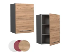 Vicco Hängeschrank Fame-Line Hängender Küchenschrank Goldkraft Eiche/Anthrazit 50 cm