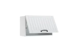 Vicco Hängeschrank Fame-Line Hängender Küchenschrank Weiß Landhaus/Weiß 60 cm Flach