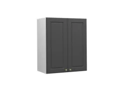 Vicco Hängeschrank Fame-Line Hängender Küchenschrank Anthrazit-Gold/Weiß 60 cm