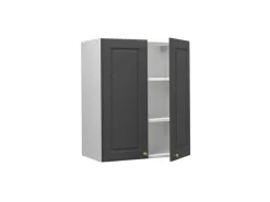 Vicco Hängeschrank Fame-Line Hängender Küchenschrank Anthrazit-Gold/Weiß 60 cm