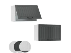 Vicco Hängeschrank Fame-Line Hängender Küchenschrank Anthrazit/Weiß 60 cm Flach