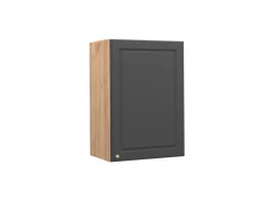 Vicco Hängeschrank Fame-Line Hängender Küchenschrank Anthrazit-Gold/Goldkraft Eiche 50 cm