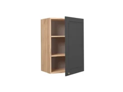 Vicco Hängeschrank Fame-Line Hängender Küchenschrank Anthrazit-Gold/Goldkraft Eiche 50 cm