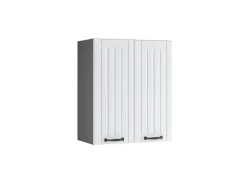 Vicco Hängeschrank Fame-Line Hängender Küchenschrank Weiß Landhaus/Anthrazit 60 cm