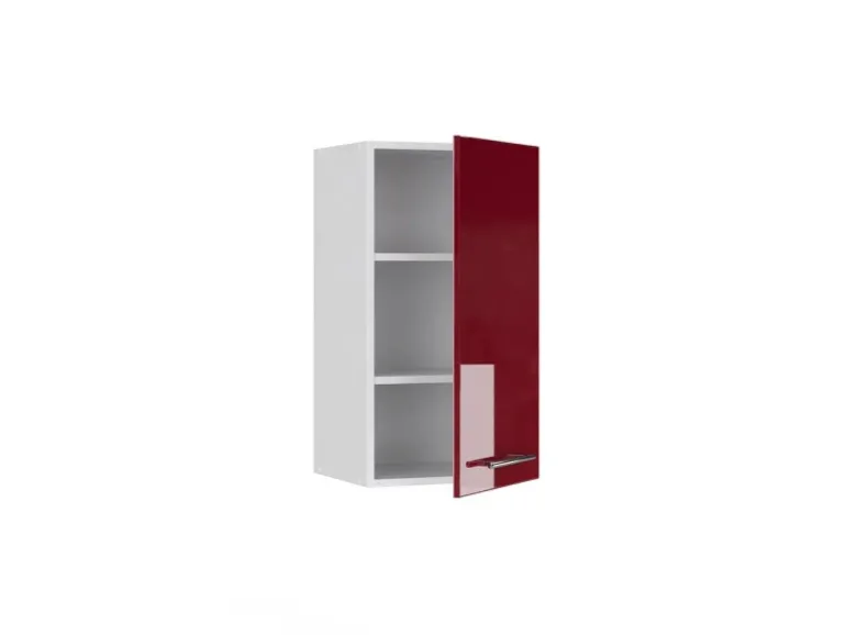 Vicco Hängeschrank Fame-Line Hängender Küchenschrank Bordeaux Hochglanz/Weiß 40 cm