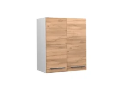 Vicco Hängeschrank Fame-Line Hängender Küchenschrank Goldkraft Eiche/Weiß 60 cm
