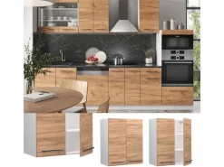 Vicco Hängeschrank Fame-Line Hängender Küchenschrank Goldkraft Eiche/Weiß 60 cm