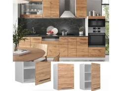 Vicco Hängeschrank Fame-Line Hängender Küchenschrank Goldkraft Eiche/Weiß 50 cm