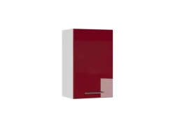 Vicco Hängeschrank Fame-Line Hängender Küchenschrank Bordeaux Hochglanz/Weiß 45 cm