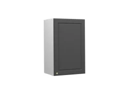 Vicco Hängeschrank Fame-Line Hängender Küchenschrank Anthrazit-Gold/Weiß 45 cm