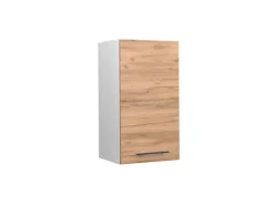 Vicco Hängeschrank Fame-Line Hängender Küchenschrank Goldkraft Eiche/Weiß 40 cm