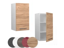 Vicco Hängeschrank Fame-Line Hängender Küchenschrank Goldkraft Eiche/Weiß 40 cm