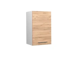 Vicco Hängeschrank Fame-Line Hängender Küchenschrank Goldkraft Eiche/Weiß 45 cm