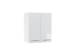 Vicco Hängeschrank Fame-Line Hängender Küchenschrank Weiß Hochglanz/Weiß 60 cm