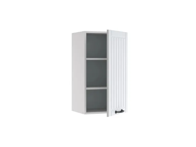 Vicco Hängeschrank Fame-Line Hängender Küchenschrank Weiß Landhaus/Weiß 40 cm