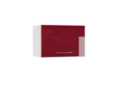 Vicco Hängeschrank Fame-Line Hängender Küchenschrank Bordeaux Hochglanz/Weiß 60 cm Flach