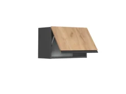 Vicco Hängeschrank R-Line Goldkraft Eiche/Anthrazit 60 cm J-Shape Flach