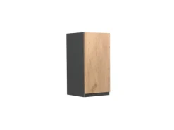 Vicco Hängeschrank R-Line Hängender Küchenschrank Goldkraft Eiche/Anthrazit 30 cm J-Shape