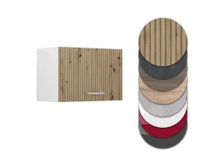 Vicco Hängeschrank R-Line Hängender Küchenschrank Artisan-Eiche/Weiß 60 cm Flach