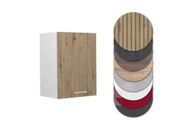 Vicco Hängeschrank R-Line Hängender Küchenschrank Artisan-Eiche/Weiß 45 cm