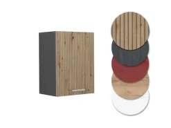 Vicco Hängeschrank R-Line Hängender Küchenschrank Artisan-Eiche/Anthrazit 45 cm