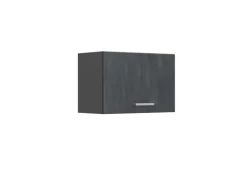 Vicco Hängeschrank R-Line Hängender Küchenschrank Schwarz Beton/Anthrazit 60 cm Flach