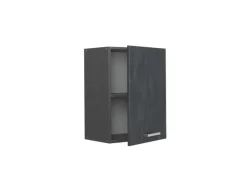 Vicco Hängeschrank R-Line Hängender Küchenschrank Schwarz Beton/Anthrazit 45 cm