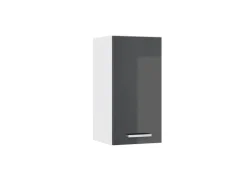 Vicco Hängeschrank R-Line Hängender Küchenschrank Anthrazit Hochglanz/Weiß 30 cm
