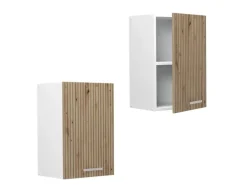 Vicco Hängeschrank R-Line Hängender Küchenschrank Artisan-Eiche/Weiß 40 cm