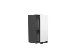 Vicco Hängeschrank R-Line Hängender Küchenschrank Weiß/Anthrazit 30 cm J-Shape