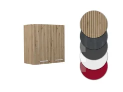 Vicco Hängeschrank R-Line Hängender Küchenschrank Artisan-Eiche/Goldkraft Eiche 60 cm