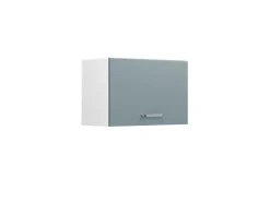 Vicco Hängeschrank R-Line Hängender Küchenschrank Blau-Grau/Weiß 60 cm Flach