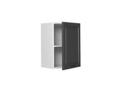 Vicco Hängeschrank R-Line Hängender Küchenschrank Anthrazit Landhaus/Weiß 45 cm