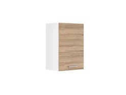 Vicco Hängeschrank R-Line Hängender Küchenschrank Sonoma/Weiß 40 cm