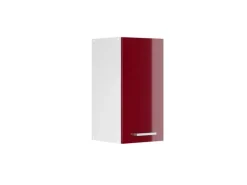 Vicco Hängeschrank R-Line Hängender Küchenschrank Bordeaux Hochglanz/Weiß 30 cm