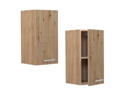 Vicco Hängeschrank R-Line Hängender Küchenschrank Artisan-Eiche/Goldkraft Eiche 30 cm