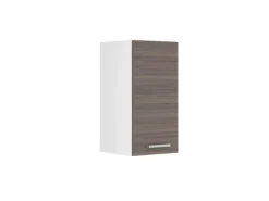 Vicco Hängeschrank R-Line Hängender Küchenschrank Grau/Weiß 30 cm