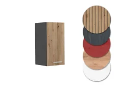 Vicco Hängeschrank R-Line Hängender Küchenschrank Artisan-Eiche/Anthrazit 30 cm