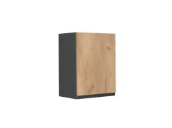 Vicco Hängeschrank R-Line Hängender Küchenschrank Goldkraft Eiche/Anthrazit 45 cm J-Shape